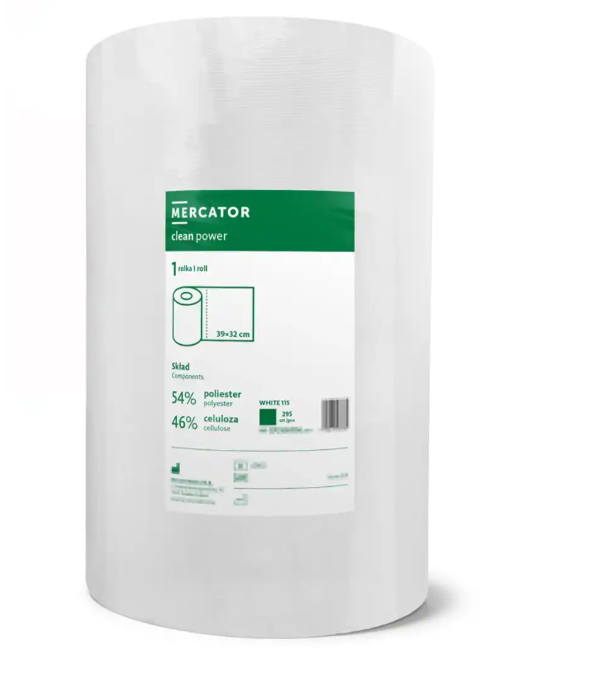 Laveta profesionala MERCATOR clean power white 115